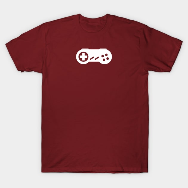 Retro SNES Controller T-Shirt by Meta Nugget